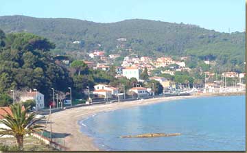spiaggia San Bennato Cavo Isola d'Elba